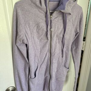 Lululemon fitted zip up hoodie